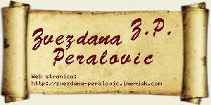 Zvezdana Peralović vizit kartica